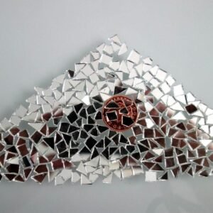 Mosaic Glass Mirror, tiny off cuts, 15 Different Colour.